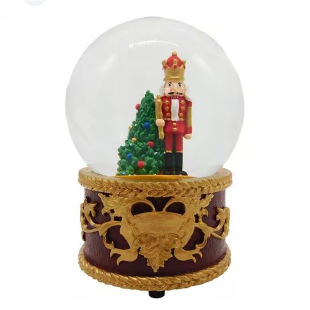 Walgreens 2024 Nutcracker Christmas Musical Water Globe RARE, New
